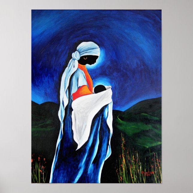 Poster Vierge et enfant - Fils bien-aimé 2008 (Devant)