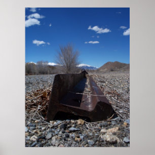 Poster Vieux chemin de fer