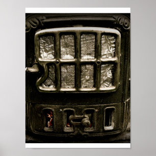 Poster Vieux four en fer