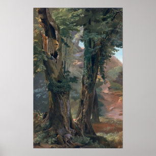 Poster Vieux ormes, c.1835