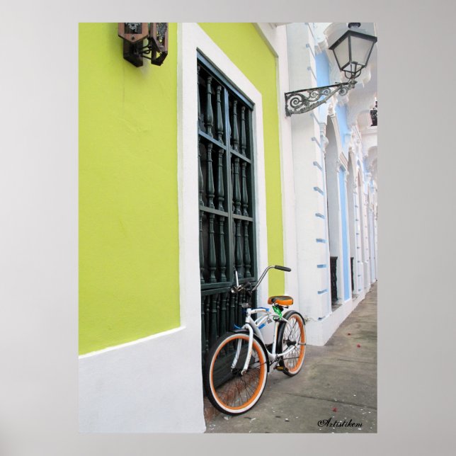 Poster Vieux San Juan (Devant)