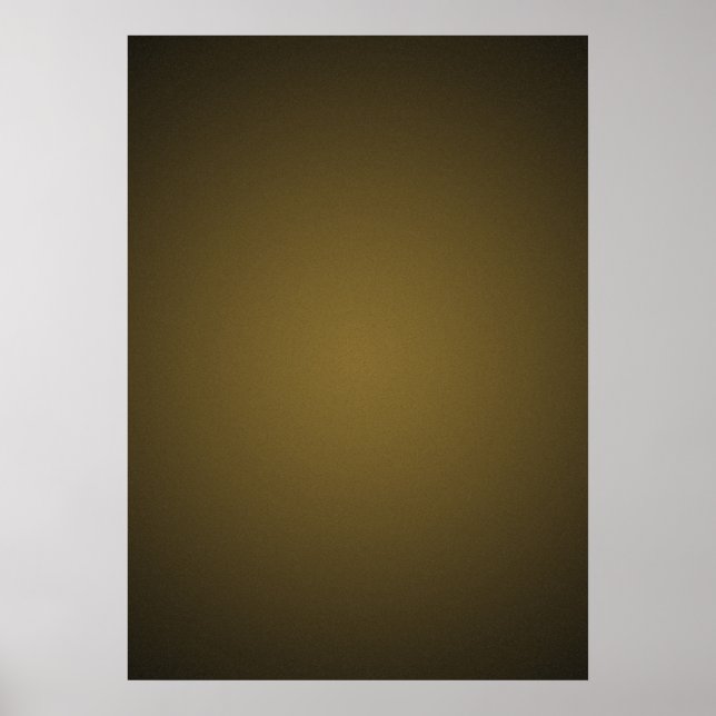 Poster Vignette granuleuse marron et noir tendance (Devant)