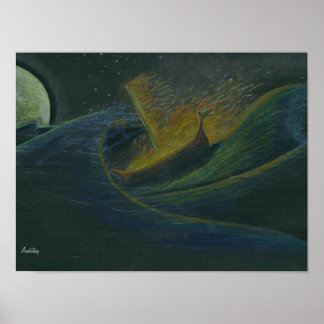 Poster "Viking Funeral"