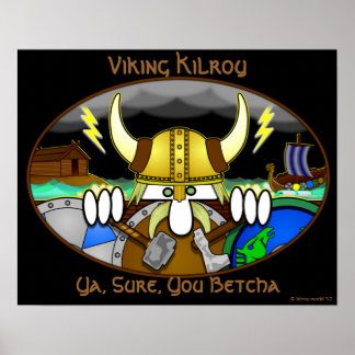 Poster Viking Kilroy
