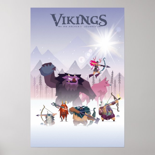 poster Vikings archer (Devant)