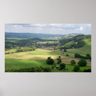 Poster Village De Loin