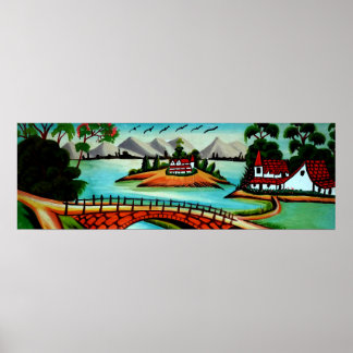 Poster Village du Bangladesh