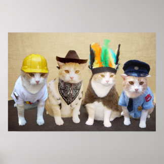 Poster Village Kitties