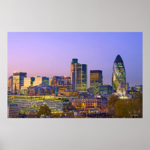 Poster Ville de Londres