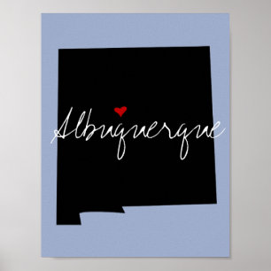 Poster Ville de New Mexico