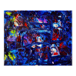 Poster Ville de nuit