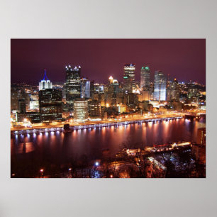 Poster Ville de Pittsburgh