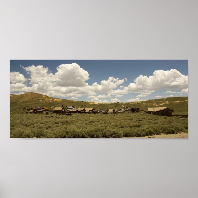 Poster Ville fantôme de Bodie, Californie (Devant)