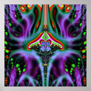 Poster 'Vimana Flux Lines'