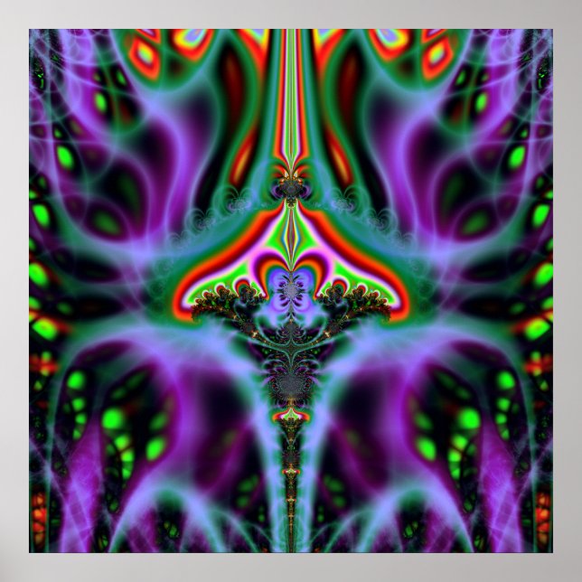 Poster 'Vimana Flux Lines' (Devant)