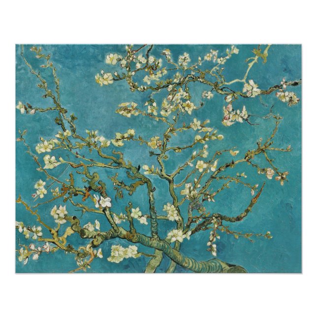 Poster Vincent van Gogh Almond Blossom Gallery (Devant)