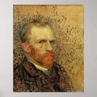 Poster Vincent Van Gogh Autoportrait