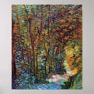 Poster Vincent Van Gogh - Chemin Dans Les Bois Beaux-Arts