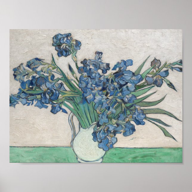 Poster Vincent van Gogh - Iris (Devant)