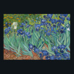 Poster Vincent van Gogh - Irises<br><div class="desc">Vincent van Gogh - Irises - 1889 - peinture à l'huile</div>