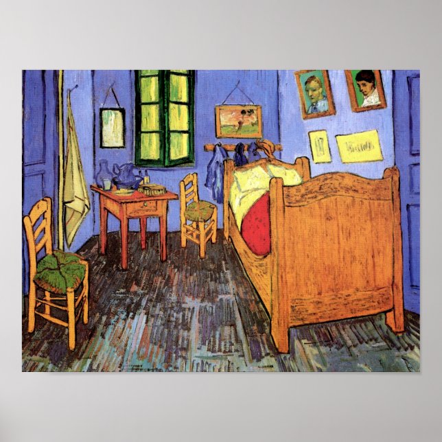 Poster Vincent Van Gogh - La Chambre à Arles Beaux-Arts (Devant)