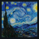 Poster Vincent Van Gogh La Nuit étoilée<br><div class="desc">Vincent Van Gogh's The Starry Night Detail</div>