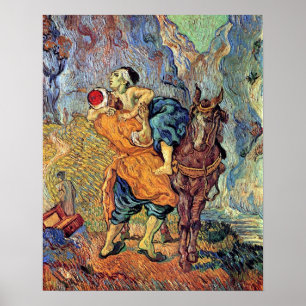 Poster Vincent Van Gogh - Le Bon Samaritain - Les Beaux-A