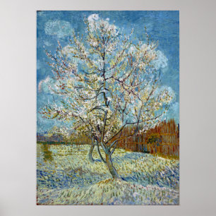 Poster Vincent van Gogh Le Peach Tree Rose