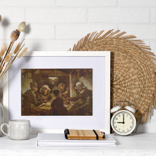 Poster Vincent van Gogh - Les mangeurs de pommes de terre