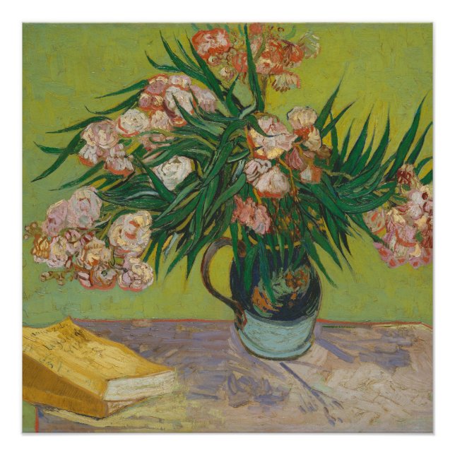 Poster Vincent Van Gogh Oleander (Devant)