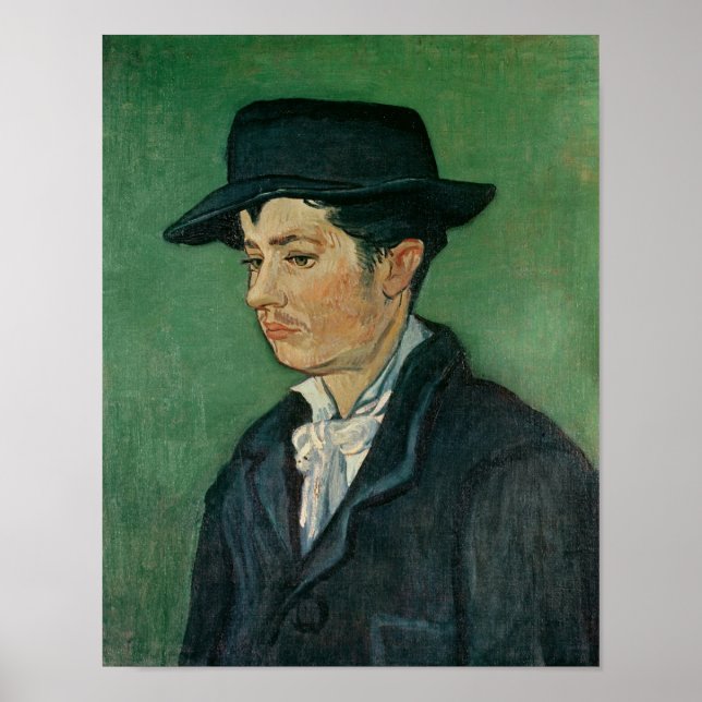Poster Vincent van Gogh | Portrait d'Armand Roulin, 1888 (Devant)