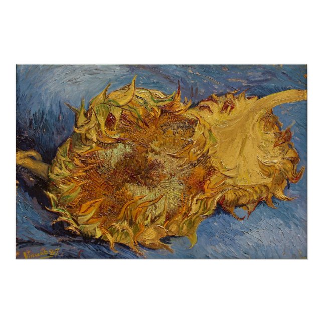 Poster Vincent van Gogh | Sunflowers, 1887 (Devant)