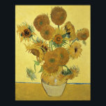 Poster Vincent van Gogh | Sunflowers, 1888<br><div class="desc">Sunflowers,  1888 | by Vincent van Gogh | Art Location: National Gallery,  London,  UK | Dutch Artist | Image Collection Number: BAL970</div>