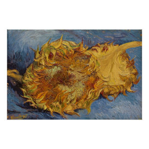 Poster Vincent van Gogh Tournesols, 1887