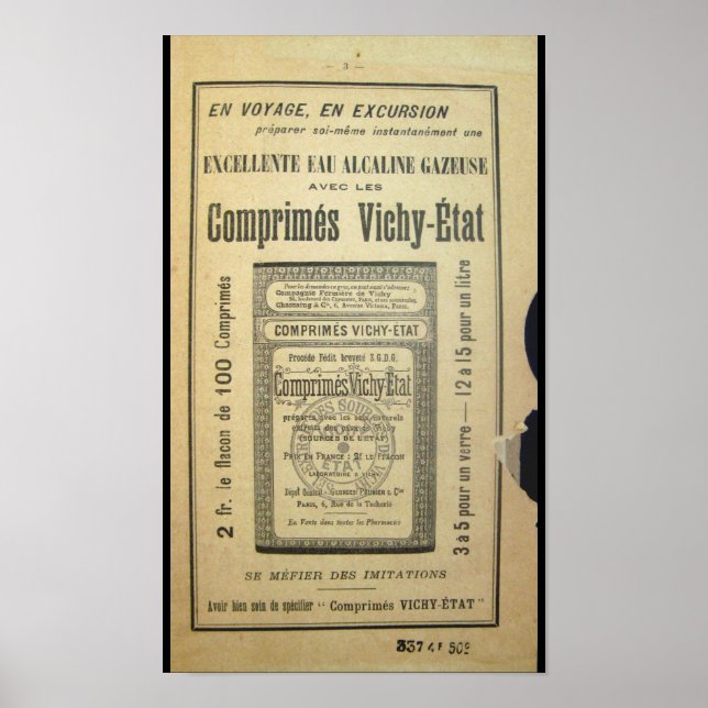 Poster vintage (Devant)