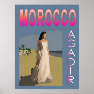 Poster Vintage Agadir