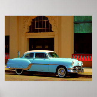 Poster vintage American Auto