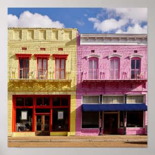 Poster vintage American Scenery