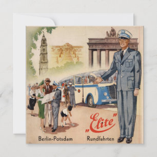 Poster vintage Berlin-Potsdam