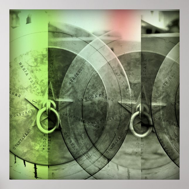 Poster vintage Cannon Hologaart (Devant)