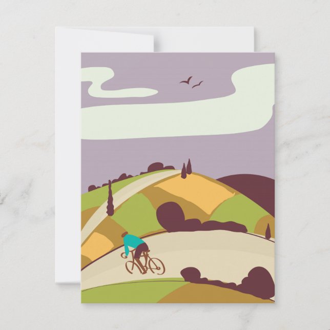 Poster vintage Cyclisme (Devant)