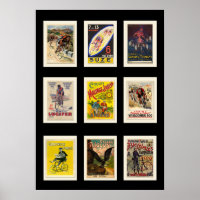 Poster Vintage Cyclisme Cartes postales Collection