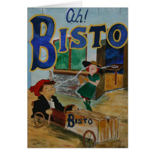 Poster vintage de Bisto