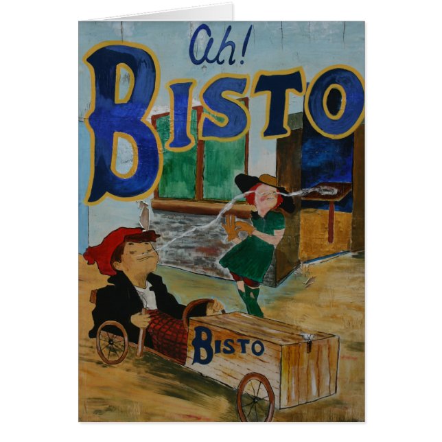Poster vintage de Bisto (Devant)