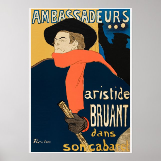 Poster vintage de couverture du livre (Devant)