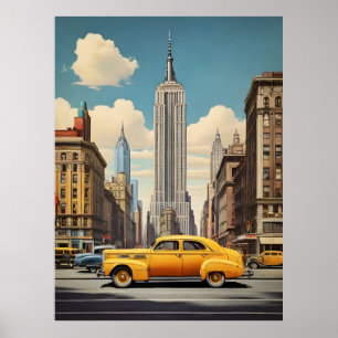Poster vintage de New York