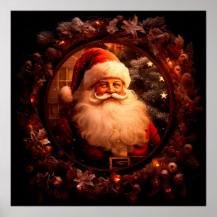 Poster vintage de Noël