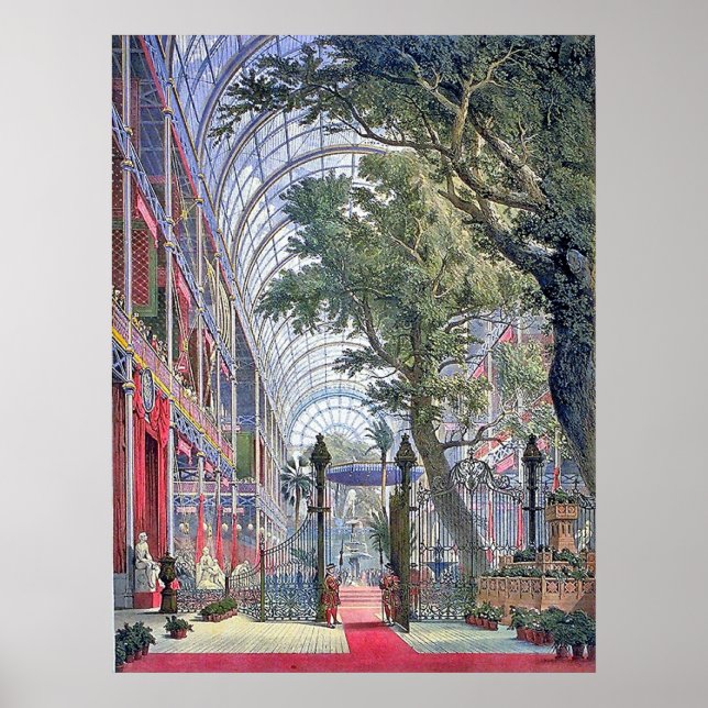 Poster vintage d'exposition de Londres (Devant)