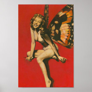 Poster vintage Fairy