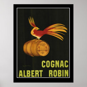 Poster vintage français du Cognac